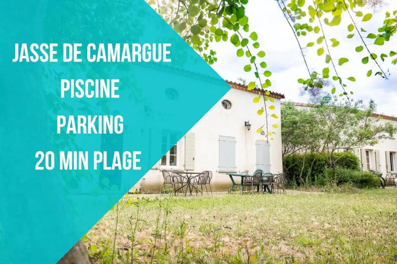 Villa Jasse Camarguaise 535 - Piscine Clim Parking Famille - Top Pros Servicesconciergerie Gallargues-le-Montueux Exterior foto